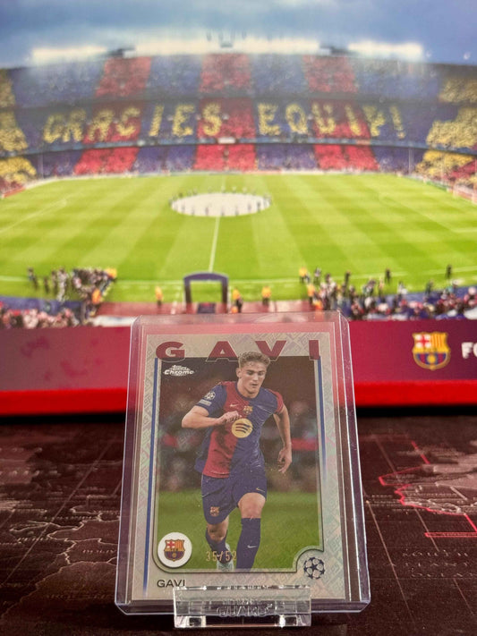 Gavi Toppsfractor /52 Topps Chrome