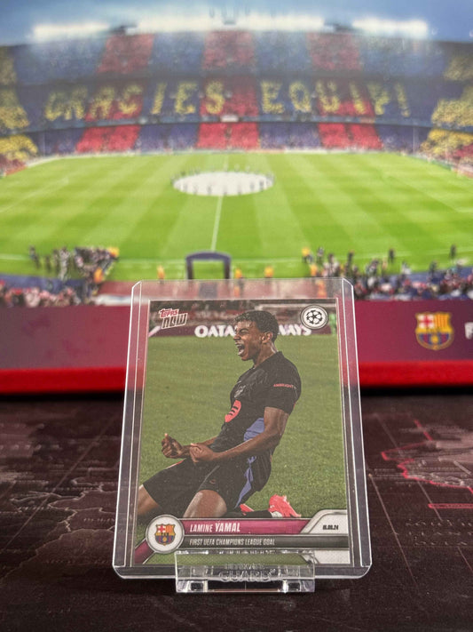 Lamine Yamal Champions League Topps Now
