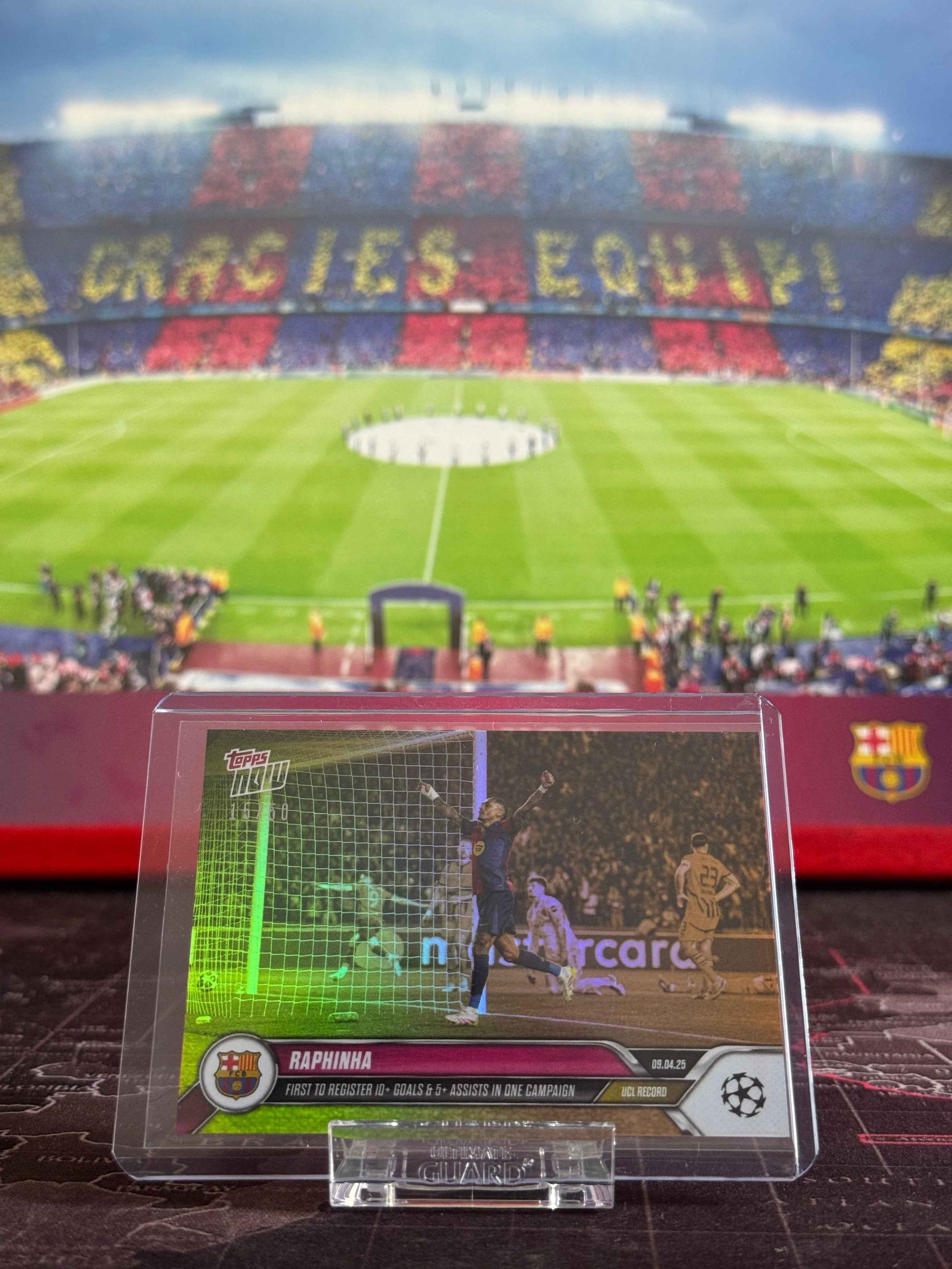 Raphinha /50 Topps Now
