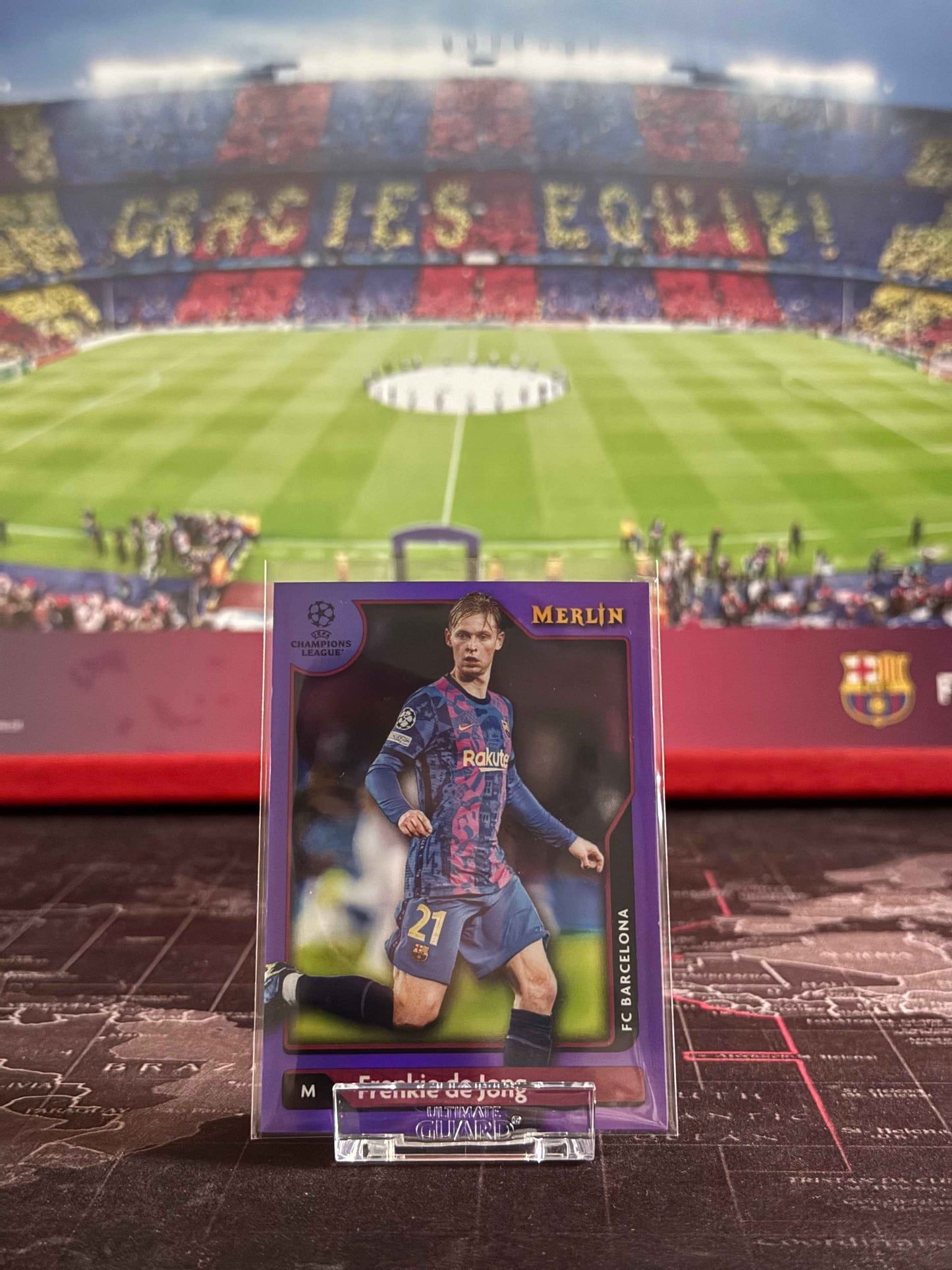 Frenkie De Jong /15 Topps Merlin